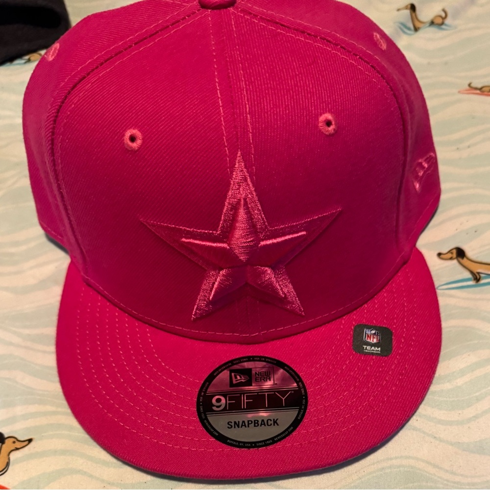 Dallas Cowboys New Era Pink Snapback Hat